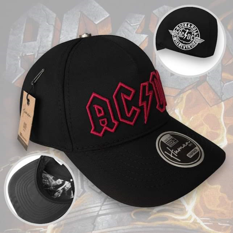 GORRA SNAPBACK ACDC ROCK & ROLL